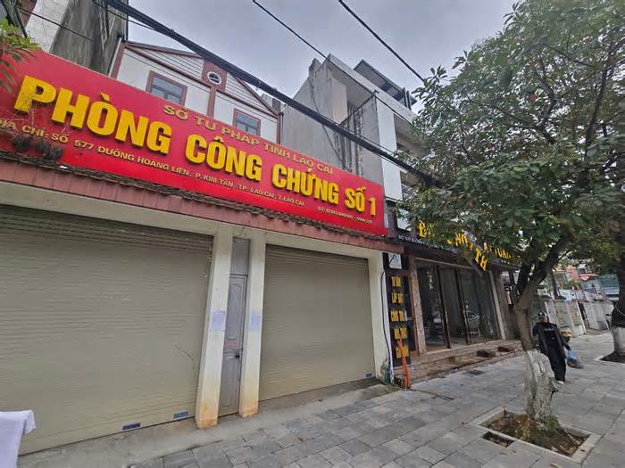 Chấm dứt hoạt động, thu hồi con dấu Phòng Công chứng số 1 Lào Cai