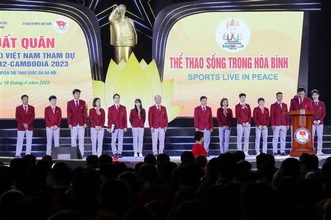 Đoàn thể thao Việt Nam dự SEA Games 33 sẽ ra mắt trang phục tại lễ xuất quân