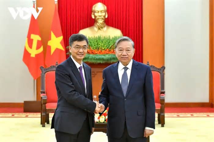 Tổng Bí thư Tô Lâm tiếp Bí thư Khu ủy Quảng Tây, Trung Quốc