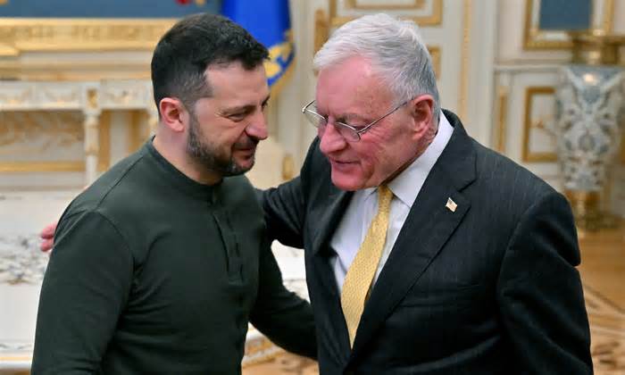 Đặc phái viên của ông Trump ca ngợi Tổng thống Ukraine