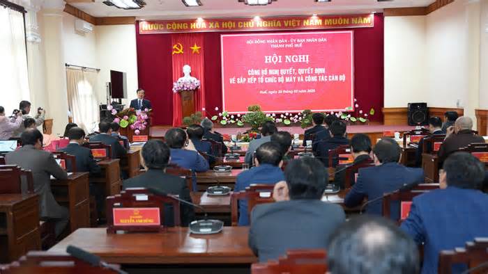 Huế thành lập mới 5 cơ quan chuyên môn thuộc UBND thành phố