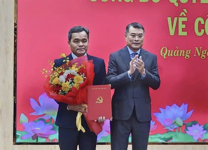 Ông Hồ Văn Niên làm Bí thư Tỉnh ủy Quảng Ngãi
