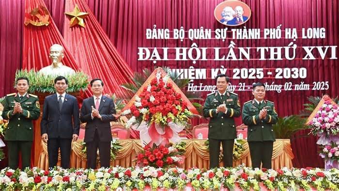 Tổ chức Đại hội Đảng bộ Quân sự TP Hạ Long, Quảng Ninh lần thứ XVI, nhiệm kỳ 2025-2030