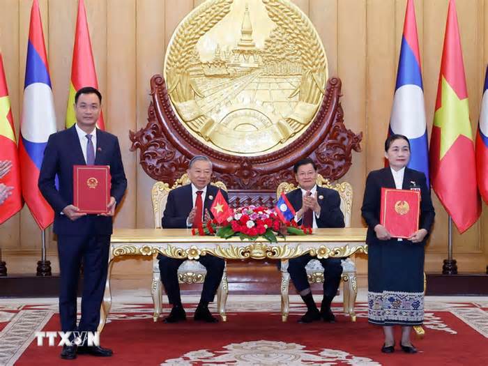 Việt Nam-Lào hiện thực hóa tinh thần chia sẻ, hỗ trợ lẫn nhau và cùng phát triển