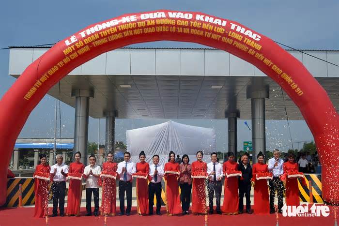 Đưa thêm 32,9km cao tốc Bến Lức - Long Thành vào khai thác dịp 30-4