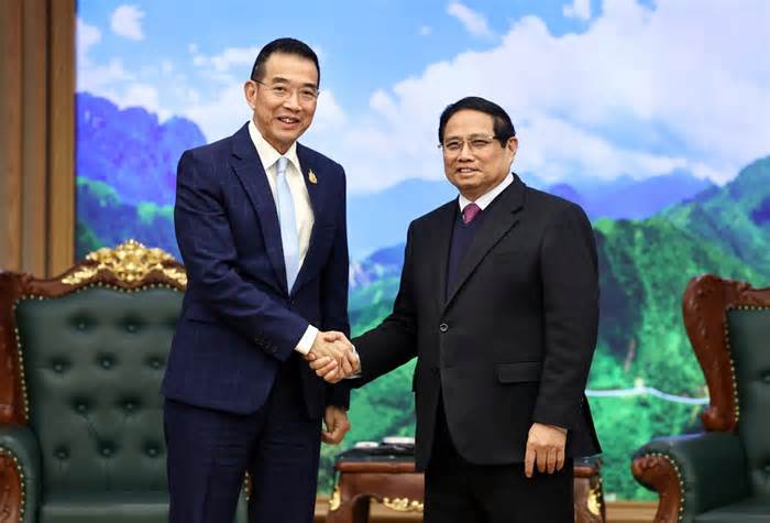 Thủ tướng Phạm Minh Chính tiếp Bộ trưởng Ngoại giao Thái Lan