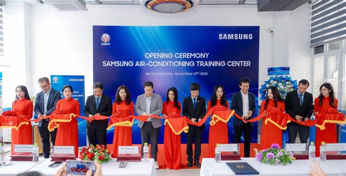 Samsung đầu tư Trung tâm đào tạo điều hòa không khí tại HCMUTE