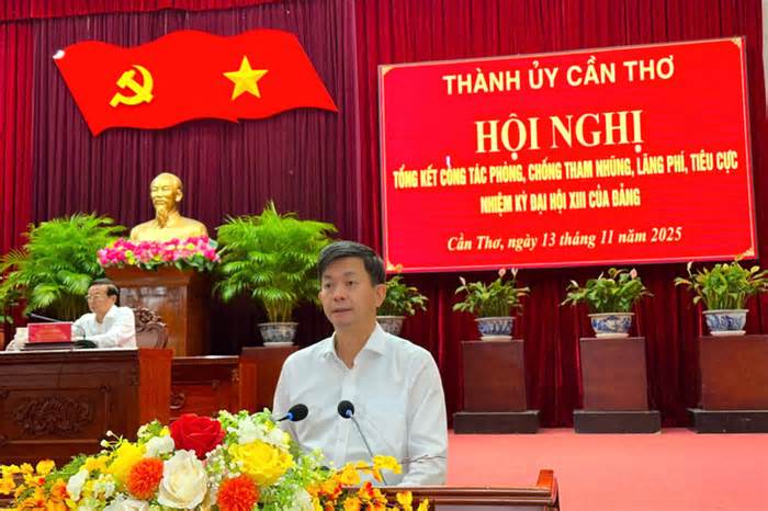 Trong nhiệm kỳ, Cần Thơ kỷ luật 51 tổ chức Đảng và 1.663 đảng viên vi phạm