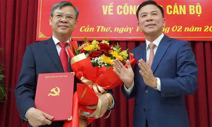 Phó chủ tịch tỉnh Hậu Giang làm phó bí thư TP Cần Thơ