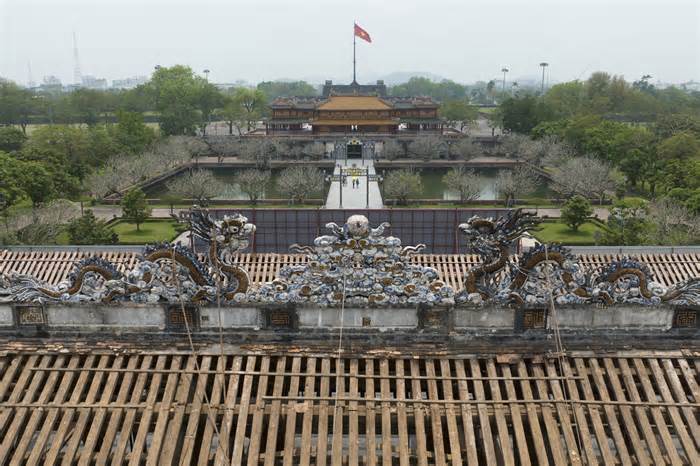 Ba năm đại trùng tu điện Thái Hòa