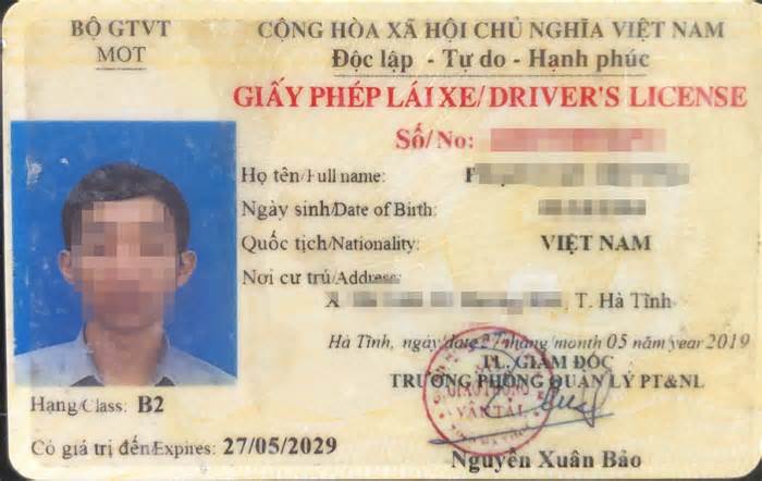 Hà Tĩnh tạm dừng cấp giấy phép lái xe