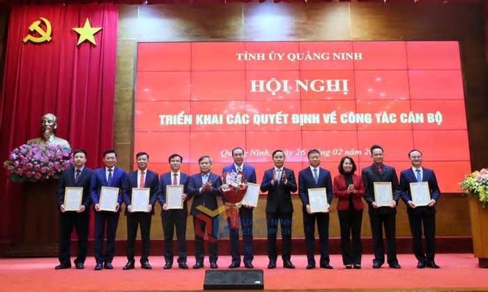 Quảng Ninh công bố nhân sự lãnh đạo các sở, ngành sau tinh gọn