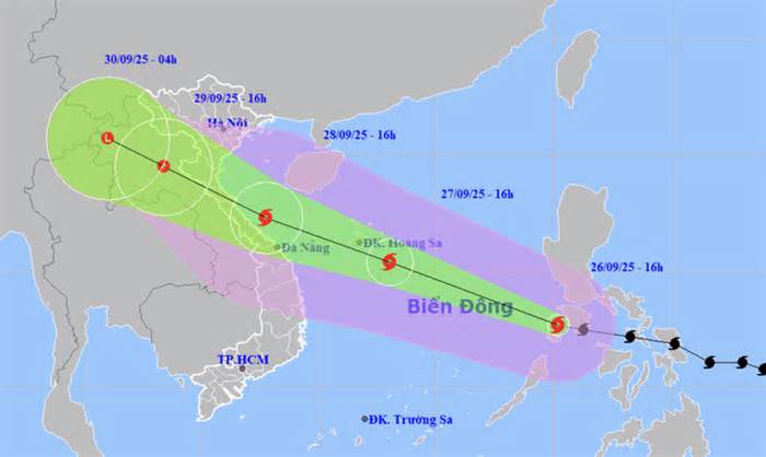 Bão Bualoi càng vào gần bờ càng mạnh, cảnh báo 6 loại hình thiên tai