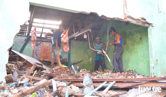 Đêm kinh hoàng trong bão Kalmaegi ở làng chài Nhơn Lý