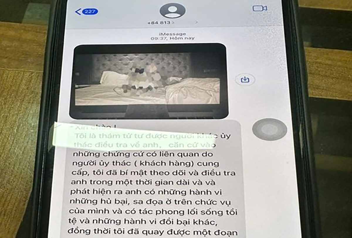 Thủ đoạn cắt ghép tạo 'ảnh giường chiếu' để nhắn tin tống tiền